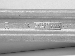 Важіль передній прямий Mercedes CLS-class C257 оригінал