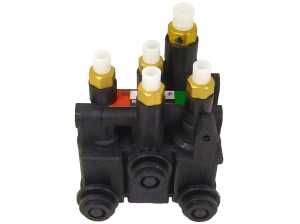 Блок клапанов пневмоподвески задний Jaguar I-Pace X590 T4K14387, T4K1338, T4K19951